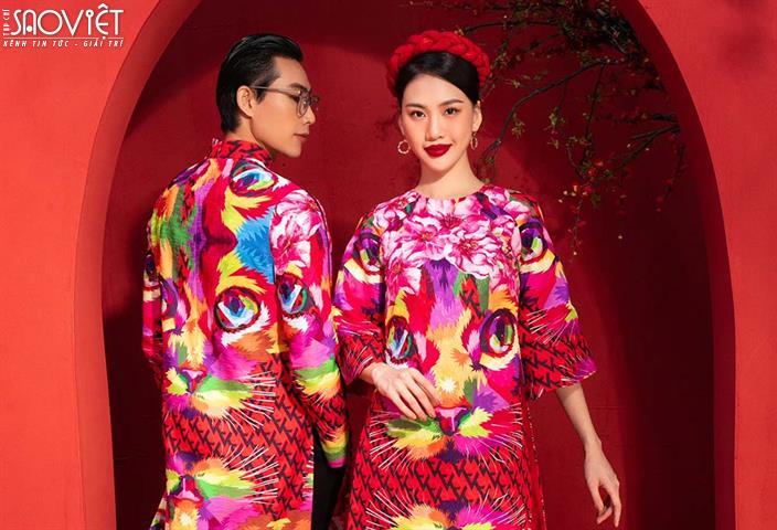 Adrian Anh Tuấn giới thiệu BST Áo dài Tết Quý Mão