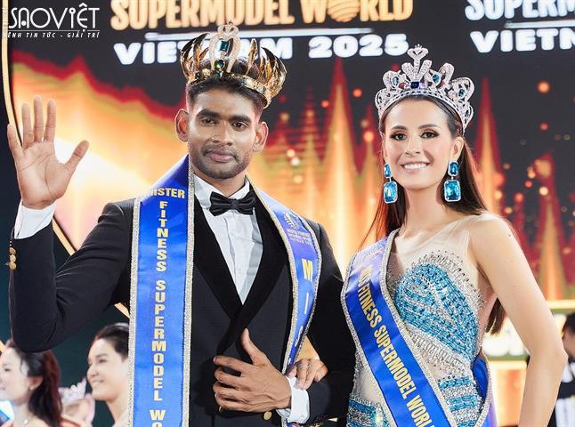 Đại diện Canada và Sri Lanka đăng quang Miss & Mister Fitness Supermodel World 2025 