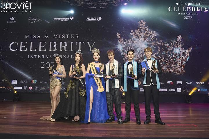 Lâm Châu bất ngờ giành vị trí Á Hậu 1 Miss and Mister Celebrity International 2023