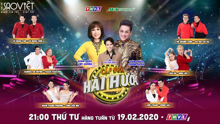 MC Thanh Bạch kết hợp với Việt Hương làm giám khảo Cặp Đôi Hài Hước 2020