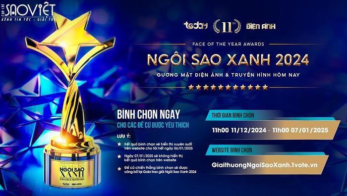 Ngôi Sao Xanh 2024 sẽ là mùa giải khốc liệt với hơn 400 đề cử tranh đoạt 31 chiếc cúp vàng