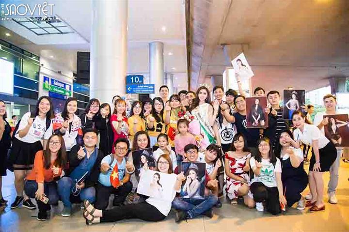 Thư Dung rạng rỡ về nước sau khi ghi dấu ấn mạnh mẽ tại Miss Eco International 2018
