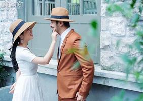 Bộ ảnh đậm chất Châu Âu cổ điển của nữ doanh nhân Đồng Bảo Trâm và ông xã