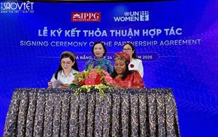 CEO IPPG Lê Hồng Thủy Tiên ký kết hợp tác chiến lược với UN Women, khẳng định vai trò tiên phong vì bình đẳng giới và chuyển đổi số nhân văn