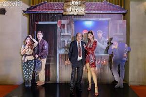 Chưởng môn Vịnh Xuân Nam Anh tháp tùng con gái Katleen Phan Võ đến ra mắt phim điện ảnh đầu tay