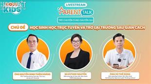 Đại diện Sở GD-ĐT TPHCM giải đáp những trăn trở về phương pháp giảng dạy và học trực tuyến cho trẻ