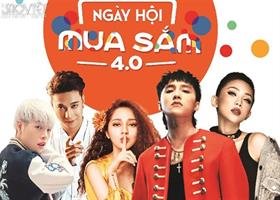 Đại nhạc hội siêu “khủng” kết hợp ngày hội mua sắm 4.0