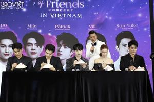 Hàng ngàn fan châu Á dự họp báo concert của Patrick và đồng nghiệp tại Tp.HCM