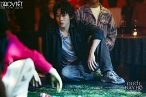 Hé lộ ảnh hậu trường toé máu của Kay Trần trong phim kinh dị Dưới đáy hồ