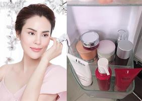 Ít ai ngờ, Hoa hậu Phương Lê vẫn sử dụng mỹ phẩm bình dân
