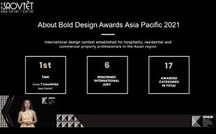 Khởi động Giải thưởng thiết kế KOHLER Bold Design Awards khu vực Châu Á Thái Bình Dương 2021