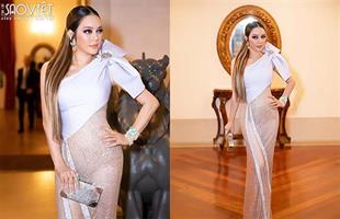 Lãnh sự danh dự Lý Nhã Kỳ sexy dự tiệc mừng của đoàn phim 'Non Fiction'