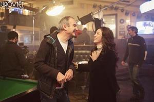 Lý Nhã Kỳ gặp gỡ và làm việc với đạo diễn Olivier Assayas - nhà sản xuất Charles Gillibert ở Pháp