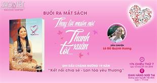 MC Quỳnh Hương ra mắt sách Thay lời muốn nói – Thanh xuân tôi