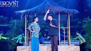 Minh Luân hóa “ông chồng sợ vợ” trước Thiên Hương