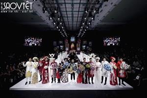 Minh Tú, Khánh Vân và dàn sao truyền hình diện áo dài, tổ chức đám cưới ở AVIFW2020