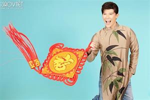 Nathan Lee tung bộ ảnh Tết khai trương studio “khủng” tại gia