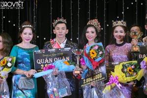 NTK Việt Hùng tận tay trao vương miện cho Hoa khôi và Nam vương Đại học Y Dược TP.HCM