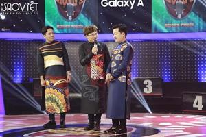 Trường Giang, Đại Nghĩa, Trấn Thành rủ nhau diện áo dài nền nã tại Giọng Ải Giọng Ai