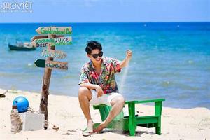 Trương Quốc Bảo khoe ảnh tươi mát tại Phú Quốc, rục rịch ra mắt sản phẩm mới