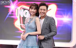 Vợ chồng Hari Won – Trấn Thành đối đầu tại chương trình Người bí ẩn