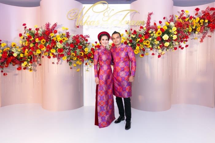 Không gian tiệc cưới của Võ Hạ Trâm khong gian tiec cuoi cua vo ha tram