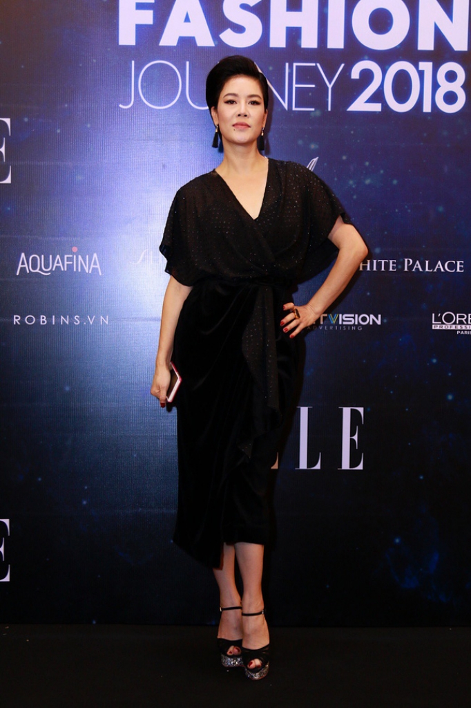 my tam dam vinh hung thu phuong hoi ngo tai elle fashion show 2018