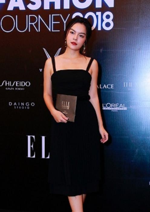 my tam dam vinh hung thu phuong hoi ngo tai elle fashion show 2018