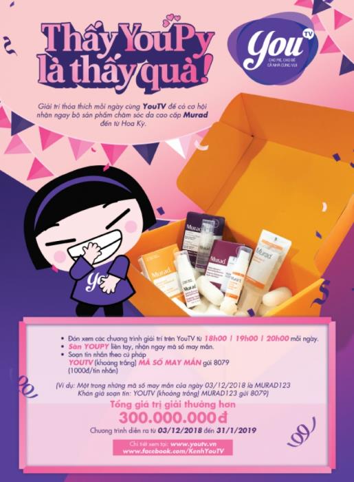 thay youpy la thay qua mon qua dac sac cuoi nam cua youtv danh cho khan gia