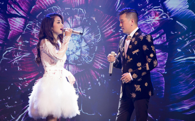 Thu Hằng song ca cùng Đàm Vĩnh Hưng