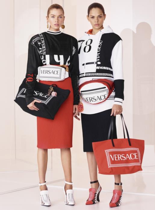 versace ra mat bo suu tap nu resort xuan he 2019