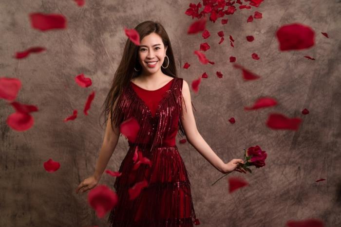 Vũ Ngọc Ánh chia sẻ sự cố hy hữu trong ngày Valentine với Anh Tài vu ngoc anh chia se su co hy huu trong ngay valentine voi anh tai