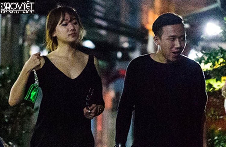 Trấn Thành và Hari Won đi ăn khuya mừng ngày Tình nhân